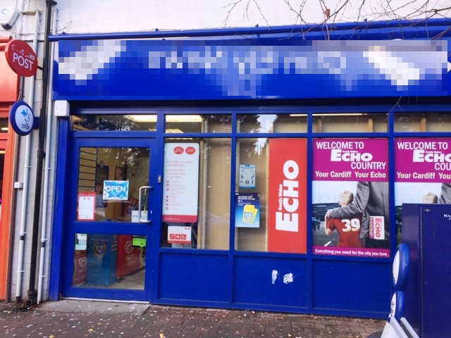 Counter Newsagents and Post Office in South Wales For Sale
