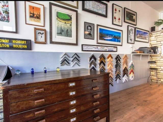 Sell a Picture Framing Shop in Kentish Town For Sale