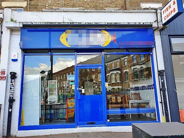 Spacious Fish & Chip Shop in South London For Sale