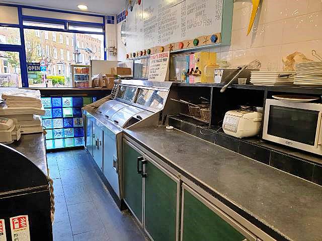 Spacious Fish & Chip Shop in South London For Sale