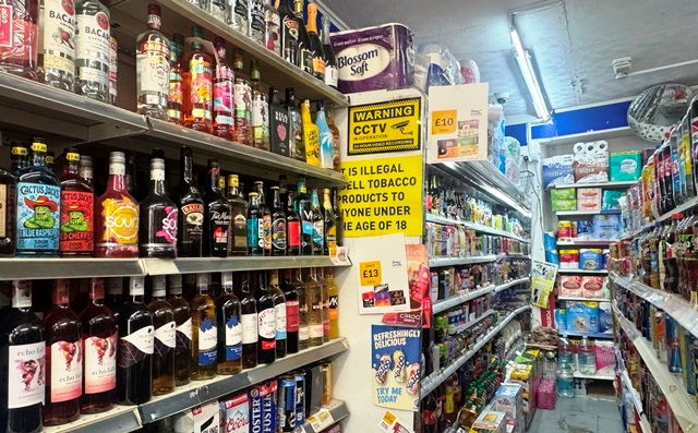 Inside a General Stores in South Wales