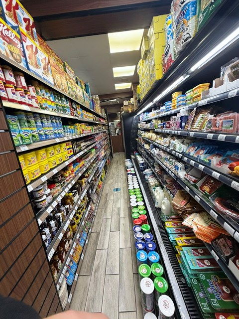 Interior of Convenience Stores in Kent