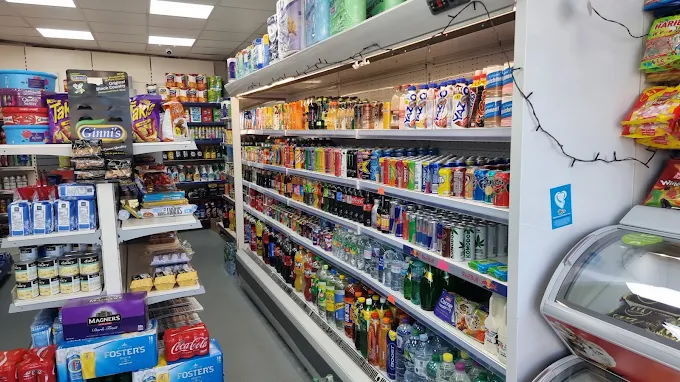 Inside a General Stores in Middlesex