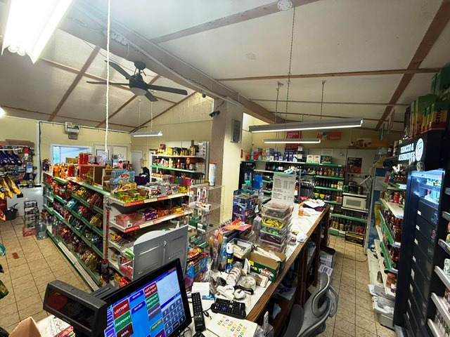 Interior of Convenience Stores in Scotland