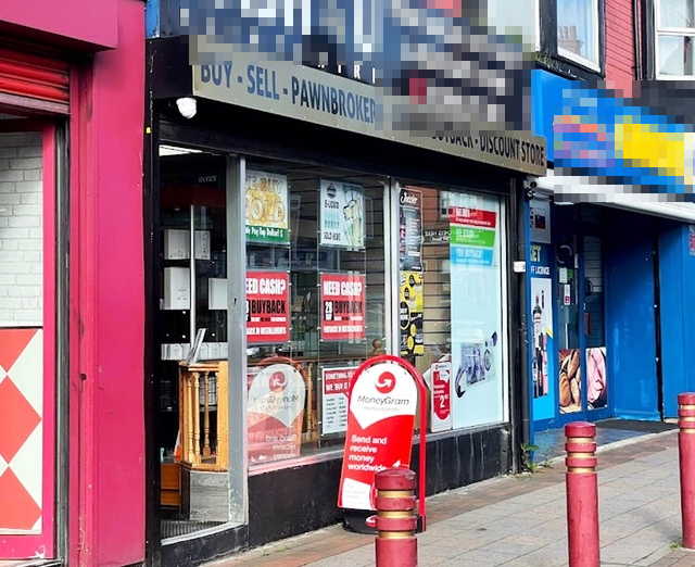 Cash Converters second hand shop in North Wales for sale