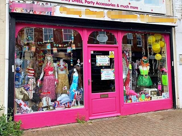 Party & Fancy Dress Shop in Cheshire for sale