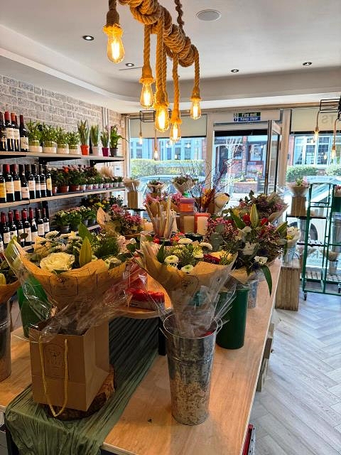 Exclusive Florist and Wine Store in North London For Sale for Sale