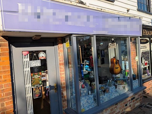 Music Instruments and Gift Shop in Kent For Sale