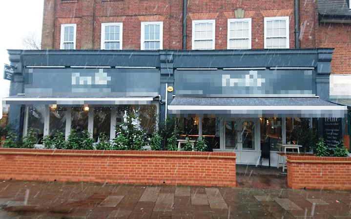 Mediterranean Restaurant with full on Bar in Kent For Sale