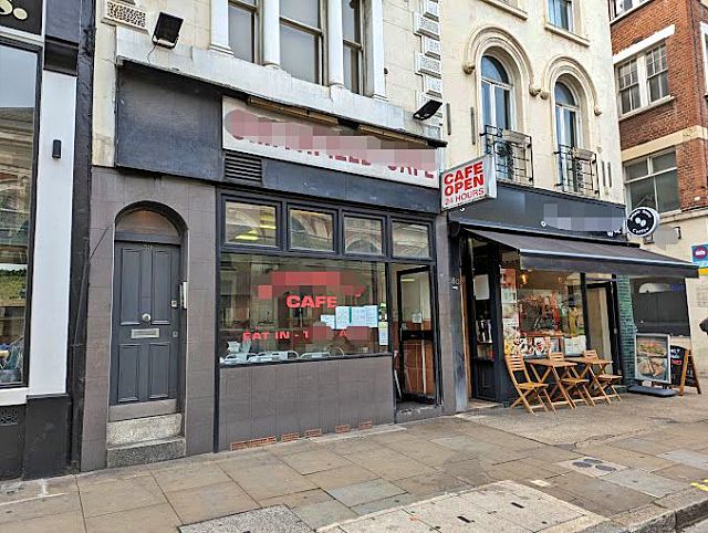 Cafe Shop in Central London For Sale