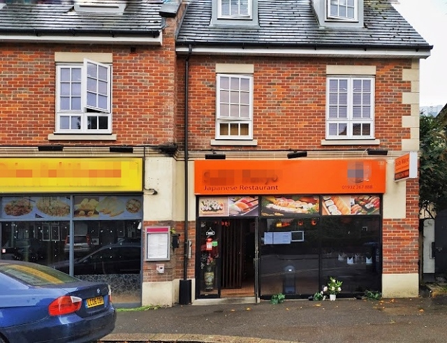 Licensed Japanese Restaurant in Surrey For Sale