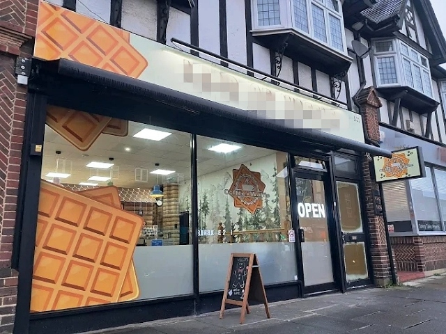 Impressive Waffle and Coffee Shop in Surrey For Sale