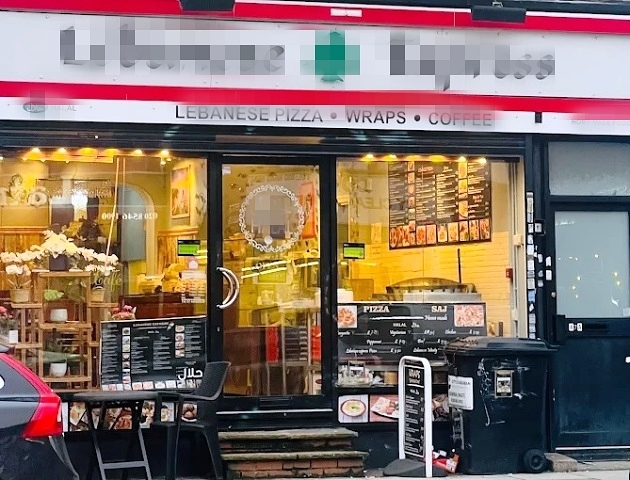 Lebanese Cafe in Surrey For Sale