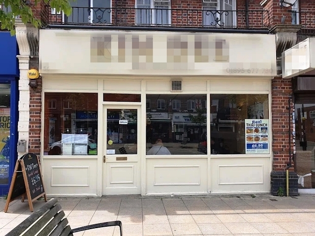 Licensed Thai Restaurant in Middlesex For Sale