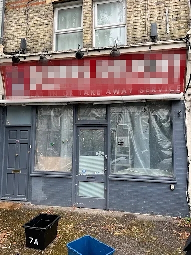 Closed Licensed Restaurant in Middlesex For Sale