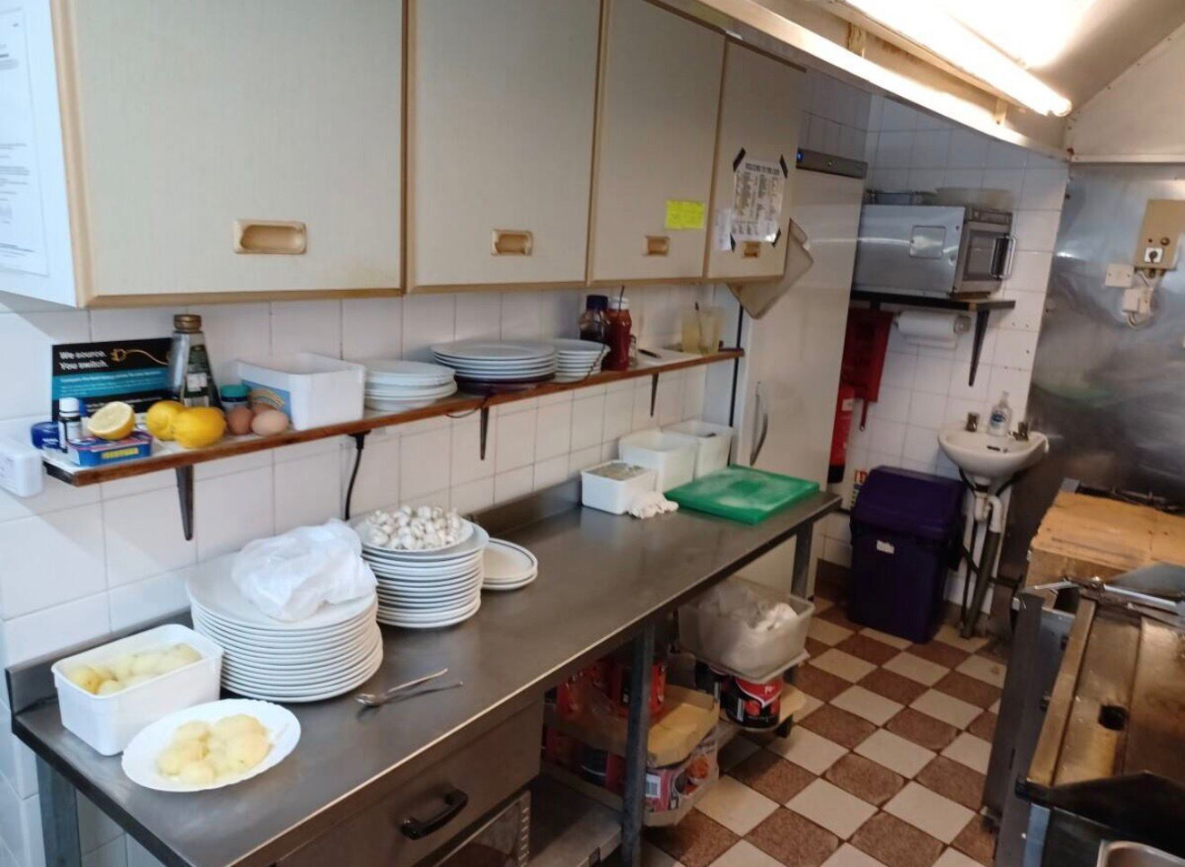 Inside a Sandwich Shops in Surrey