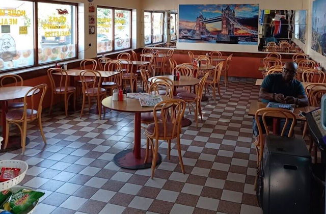 Layout of Surrey Sandwich Shops
