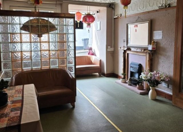 Interior of Chinese Restaurants in Scotland