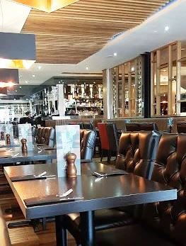 Inside a Fast Food Restaurants in South London