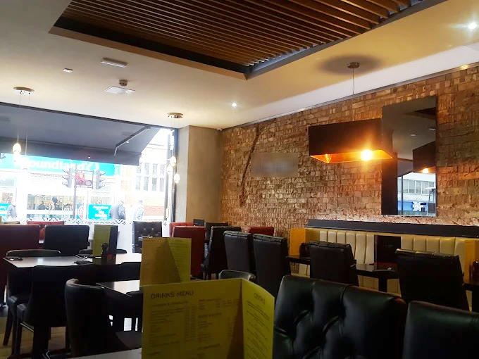 Restaurants in South London layout
