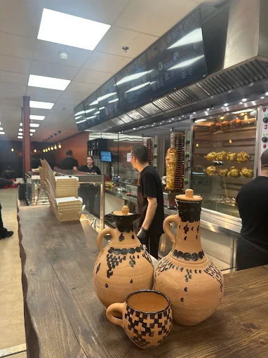 Inside a Fast Food Restaurants in Kent
