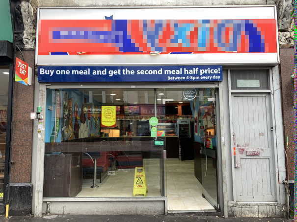 Chicken Shop, Pizza Takeaway in East London For Sale