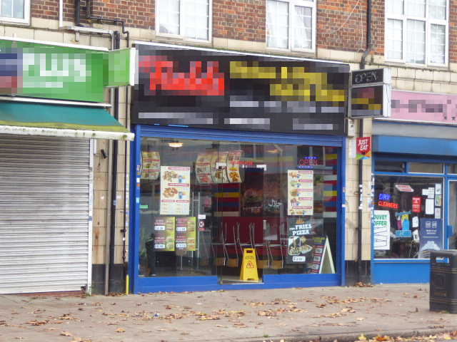 Spacious Chicken & Pizza Shop in West London For Sale