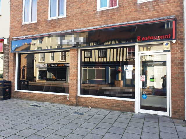 Modern well fitted Indian Restaurant in Suffolk For Sale