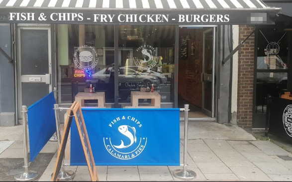 Licensed Fish & Chip Shop in South London For Sale