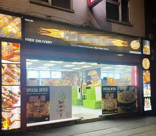 Modern Takeaway in Middlesex For Sale